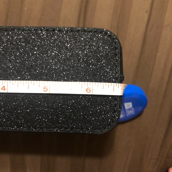 ❤️SOLD❤️Michael Kors Alex black glitter cosmetic - Picture 7 of 8